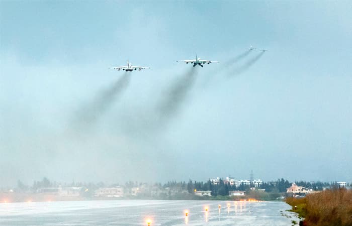 Россия Сурияда араб коалицияси кучларини бомбардимон қилди