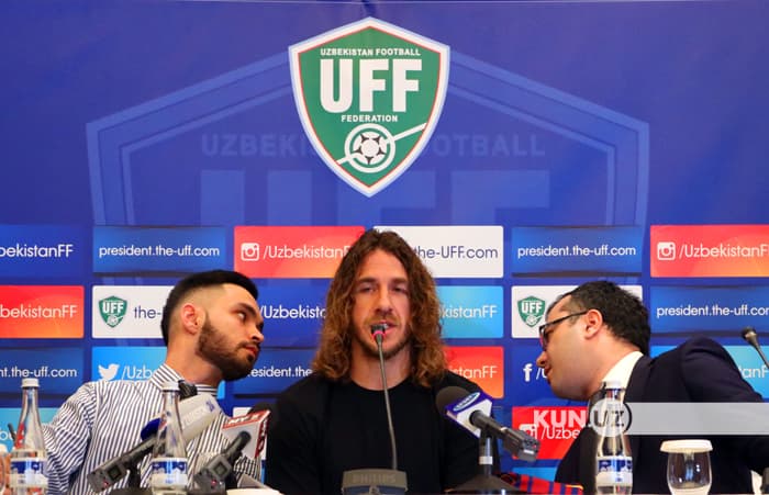 Puyol kelgusida O‘zbekiston terma jamoasini boshqarishi mumkinligini istisno etmadi