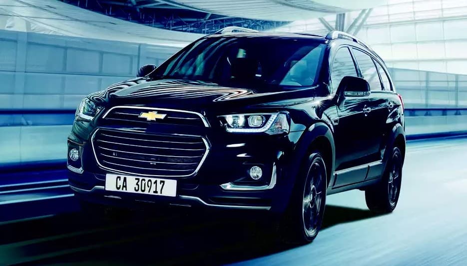 "Qora" Chevrolet Captiva: atigi 15 dona chiqariladigan maxsus model