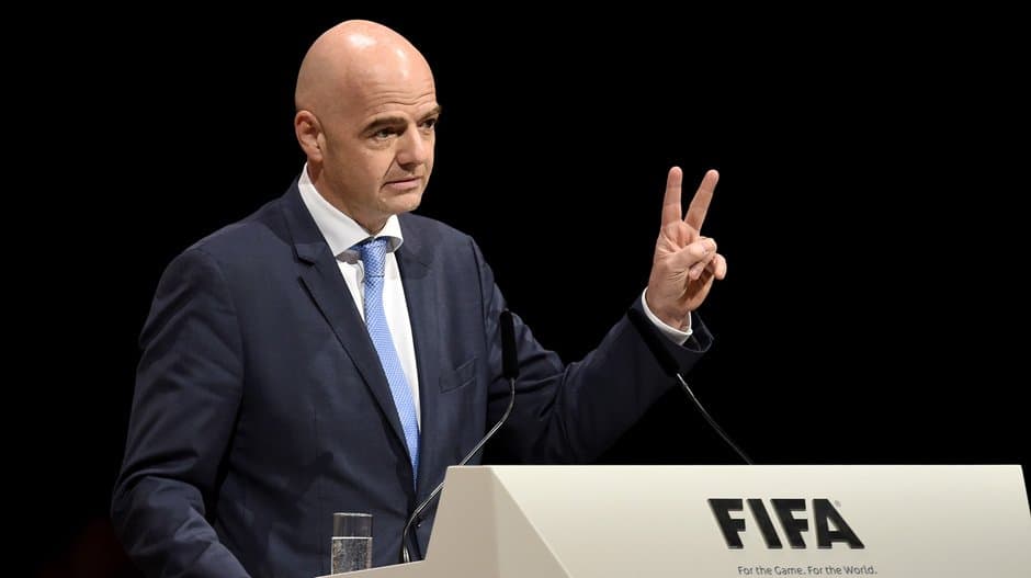 Infantinoning futboldagi islohotlari davom etadi
