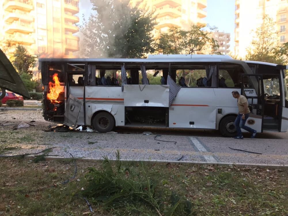 Turkiyaning Mersin shahrida portlash ro‘y berdi