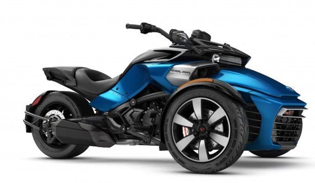 Bombardier 2017 yilning Can-Am Spyder nomli trisiklini namoyish etdi