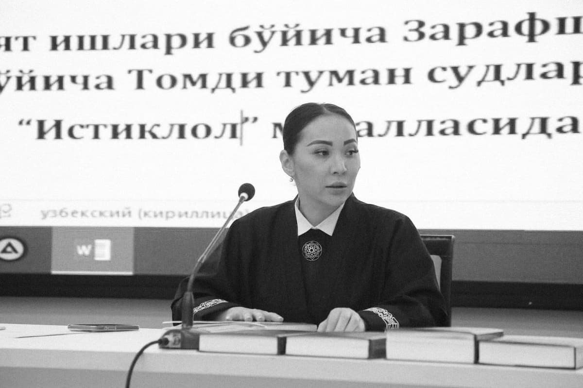 Навоийда суд раиси ЙТҲда ҳалок бўлди