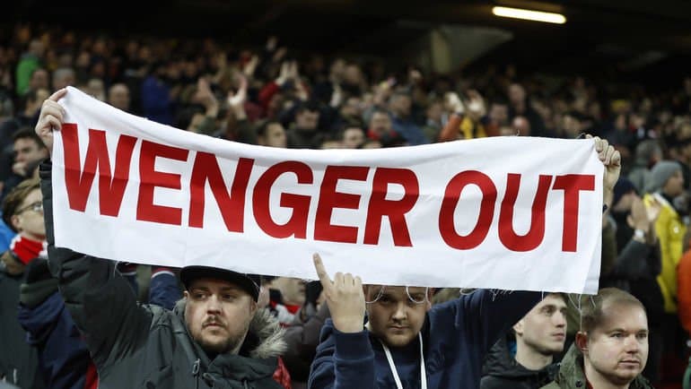 «Wenger out!». «Arsenal»da yangi murabbiy bo‘ladi