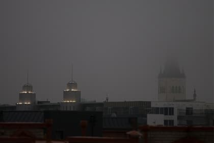 Estoniya poytaxtida qora yomg‘ir yog‘di