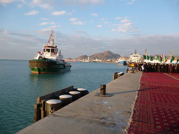 O‘zbekiston Turkmaniston portlari orqali xalqaro transport yo‘laklariga chiqishni maqsad qilgan