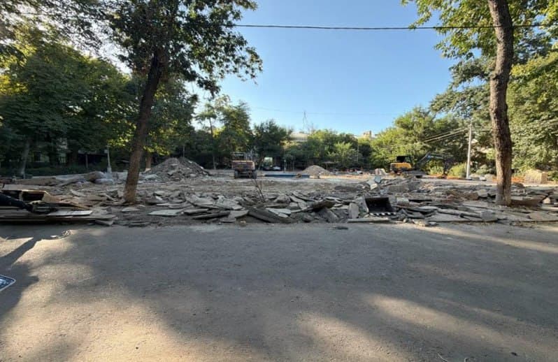 Yunusoboddagi maktabning yer maydoni avvalgi holatiga qaytarildi