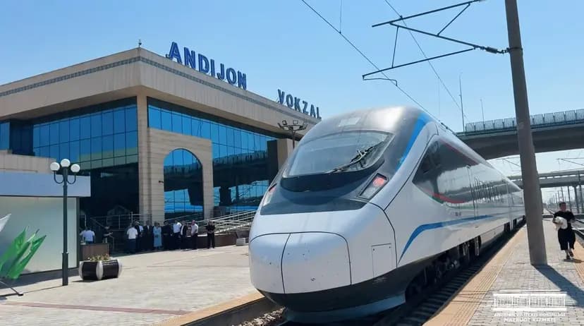 “Andijon - Samarqand” yönalişida tezyurar elektropoyezdlar qatnovi yölga qöyilişi mumkin