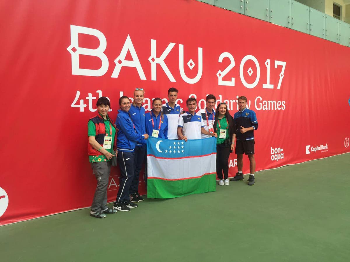 Boku-2017. O‘zbekistonlik tennischilar jamoasi bronza medal oldi