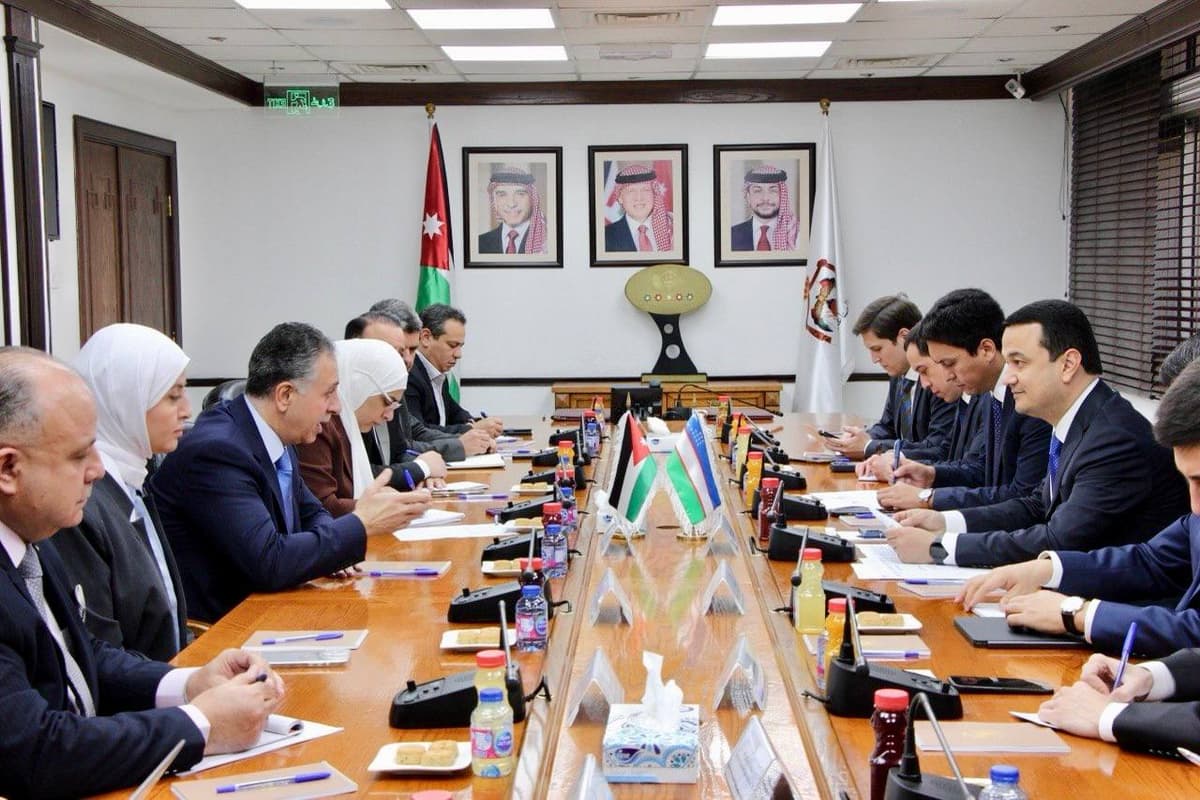 Uzbekistan and Jordan seek new investment and manufacturing partnerships