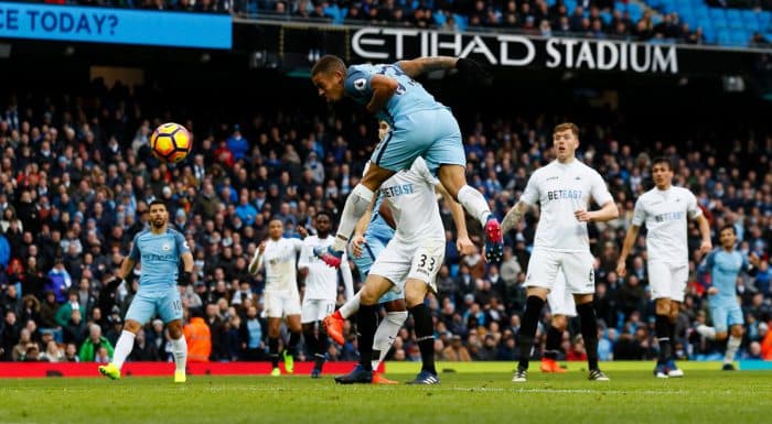 Manchesterda yangi qahramon: Jyezus «Suonsi»ni taslim qildi