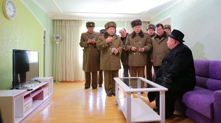Kim Chen In Pxenyanning kelajagiga boqdi