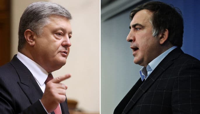 Poroshenko Saakashvilining harakatlari haqida bayonot berdi