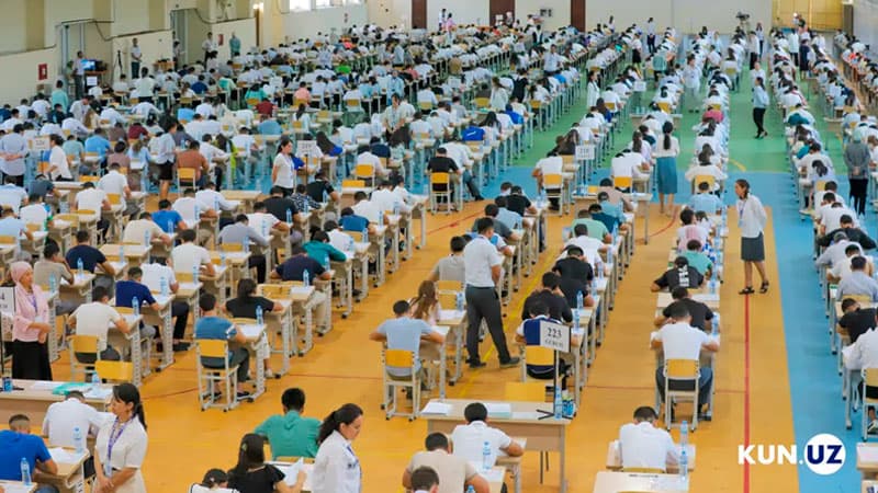 37.5% of applicants fail to reach minimum passing score in Uzbekistan’s 2026 university entrance exams