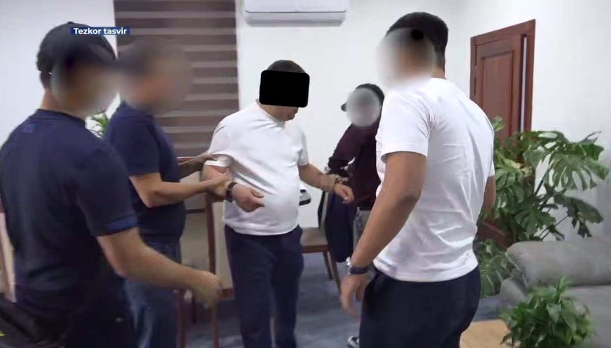 Тошкент тумани ҳокими ўринбосари фирибгарликда гумонланиб қўлга олинди
