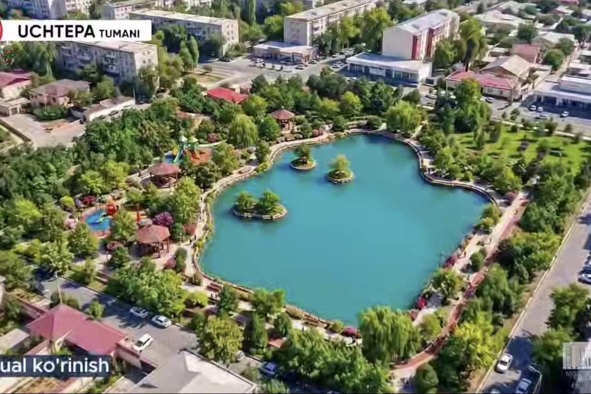 Учтепа туманида сунъий кўл ташкил этилади