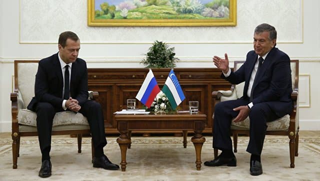Shavkat Mirziyoyev Moskvada Medvedev bilan muzokara o‘tkazadi
