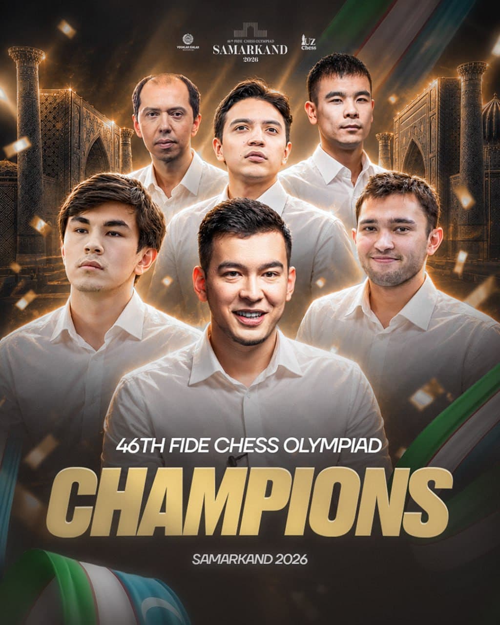 President Mirziyoyev congratulates Uzbekistan’s chess team on second Olympiad title