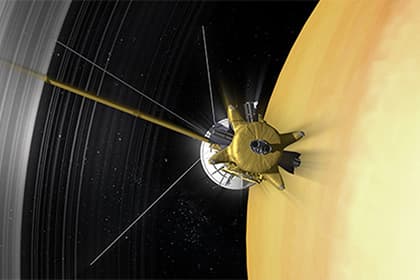 NASA Saturn sayyorasining tabiiy yo‘ldoshi suratlarini taqdim etdi