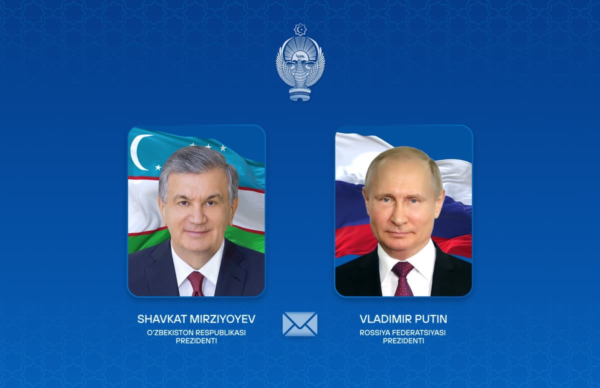 Мирзиёев поздравил Путина с успешным проведением выборов в Госдуму