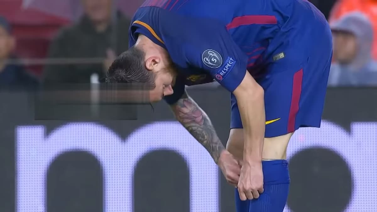 Video: Messi o‘yin vaqtida tabletka qabul qildi