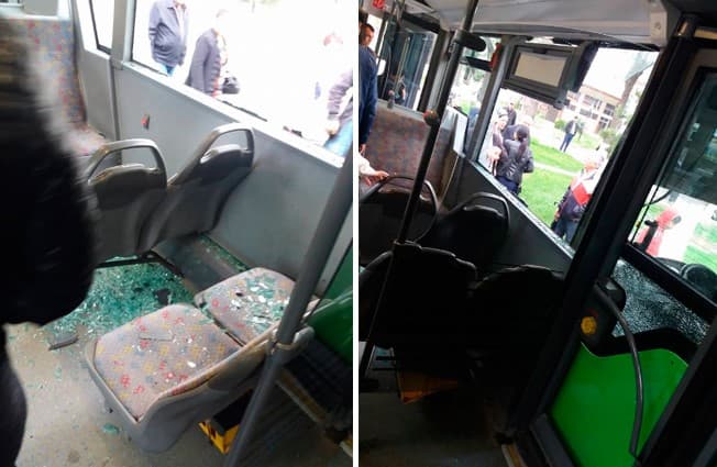 Toshkentda ikki avtobus «poyga»si to‘qnashuv bilan tugadi