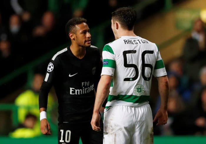 Video: Neymar «Seltik»ning yosh futbolchisiga qo‘l berishdan bosh tortdi