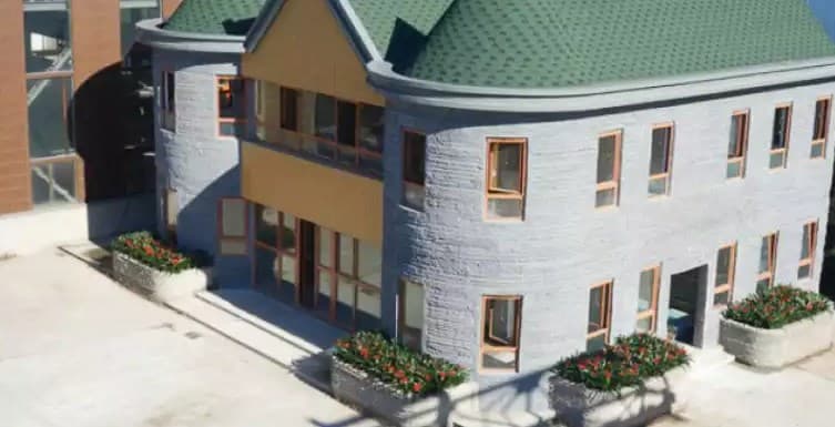 Xitoyda jahonda ilk bor 3D-printeridan chiqarilgan uy namoyish etildi