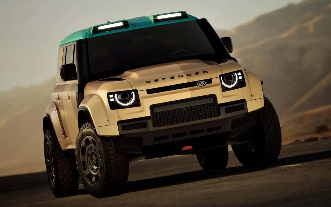 Land Rover 626 ot kuchiga ega Defender Dakar’ni namoyish etdi