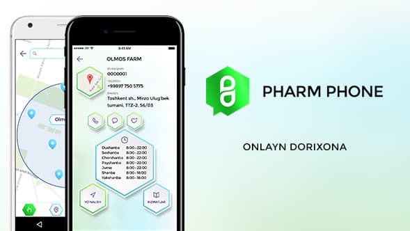 "PHARM PHONE" - Qulaylikdan bexabar qolmang!