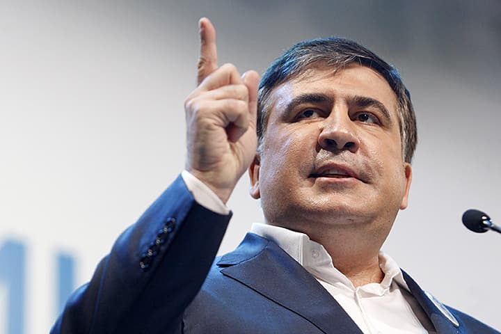 Saakashvili fuqarolikdan mahrum qilinsa, aeroportda yashashga va'da berdi