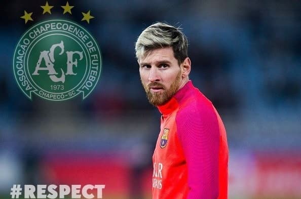 Messi aviahalokatga uchragan «Shapokoense» klubi uchun 10 mln yevro xayriya qildi