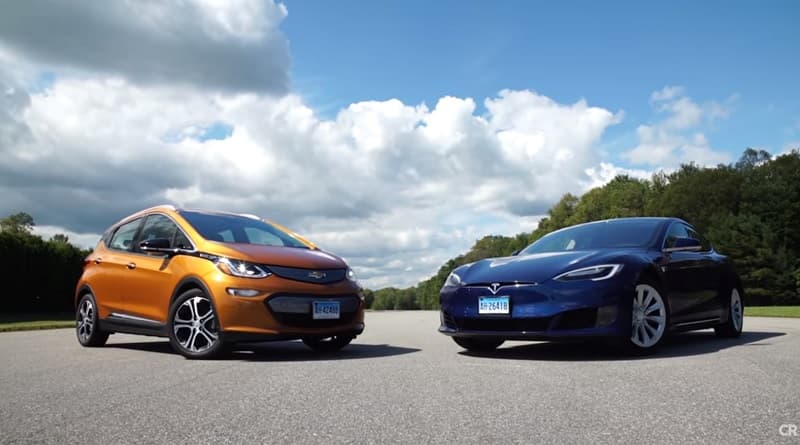 Chevrolet Bolt «Tesla»ni ortda qoldirdi