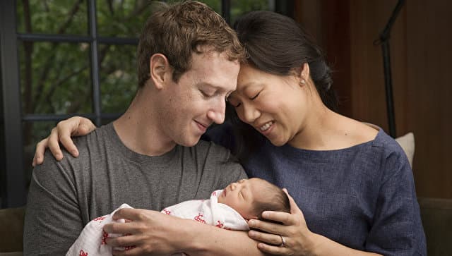Facebook asoschisi Mark Tsukerberg yana bir farzandli bo‘ladi