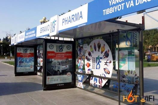 Toshkentda bepul Wi-Fi bo‘lgan birinchi avtobus bekati ochilmoqda
