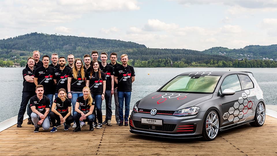 "Folksvagen" talabalari 400 ot kuchiga ega Golf yaratishdi