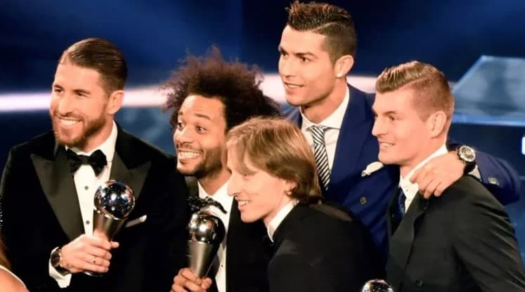 Yil ramziy terma jamoasi. «Real»dan 5 futbolchi 