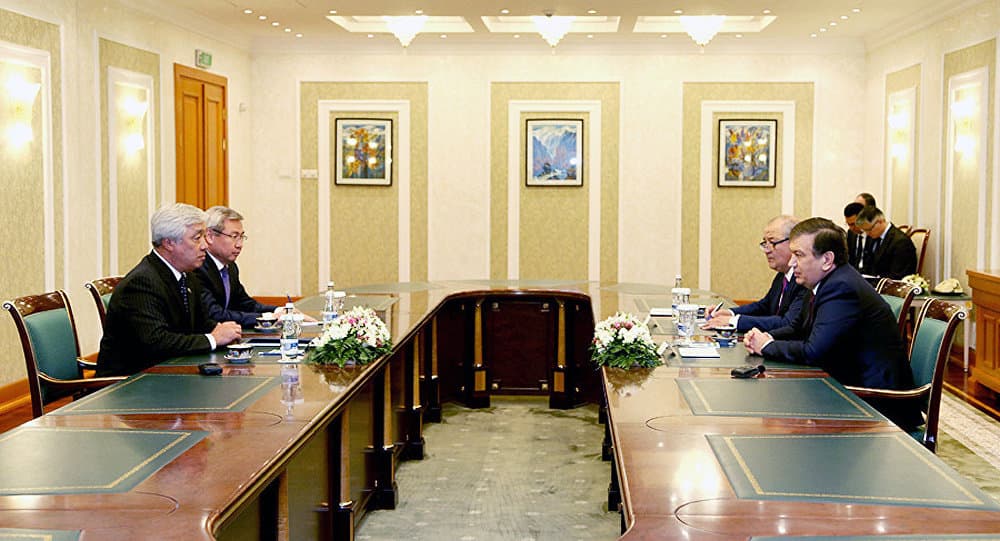 Shavkat Mirziyoyev Qozog‘iston TIV rahbarini qabul qildi