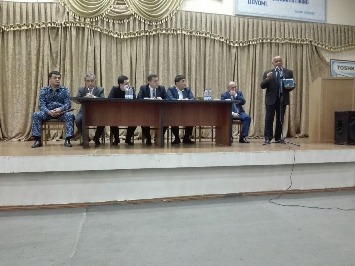 Toshkent yuridik kolleji o‘quvchilari bilan uchrashuv o‘tkazildi