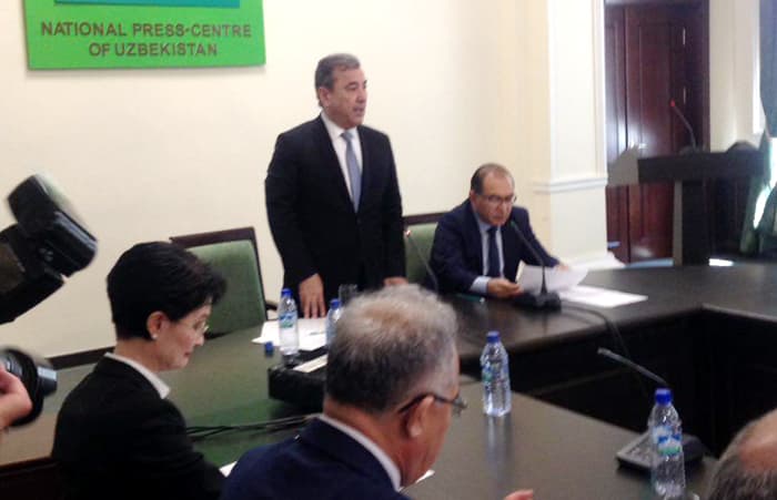 Toshkentda ilk bor Xalqaro Press-klub ta'sis etildi