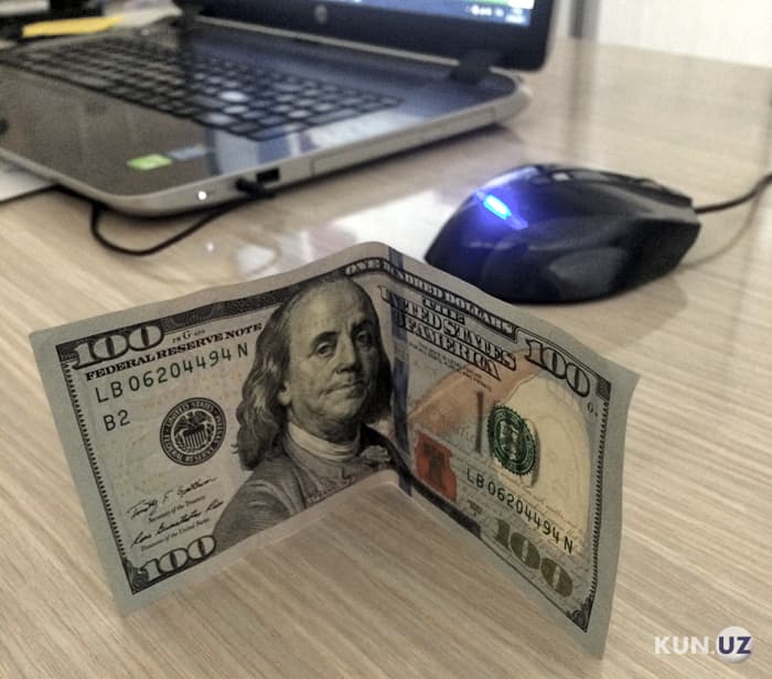 O‘zbekistonda dollarning rasmiy kursi 3900 so‘mdan oshdi