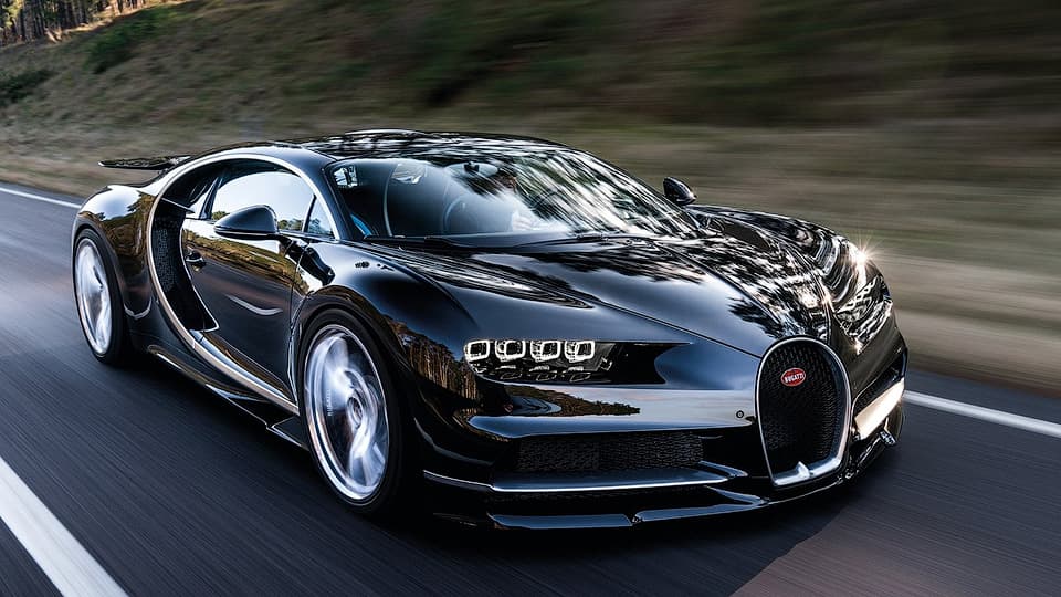 Video: Bugatti Chiron soatiga 351 kilometr tezlikka 21 soniyada chiqdi