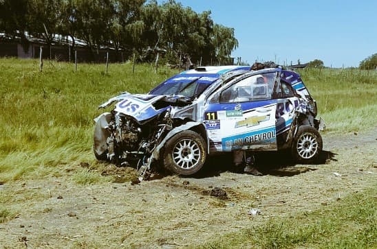 Argentinalik sobiq tennischi ralli vaqtida avtofalokatga uchradi