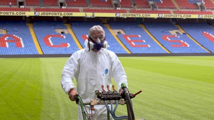 «Kristal Pelas» stadiondagi parazitlarga qarshi sarimsoqpiyoz yordamida kurashadi