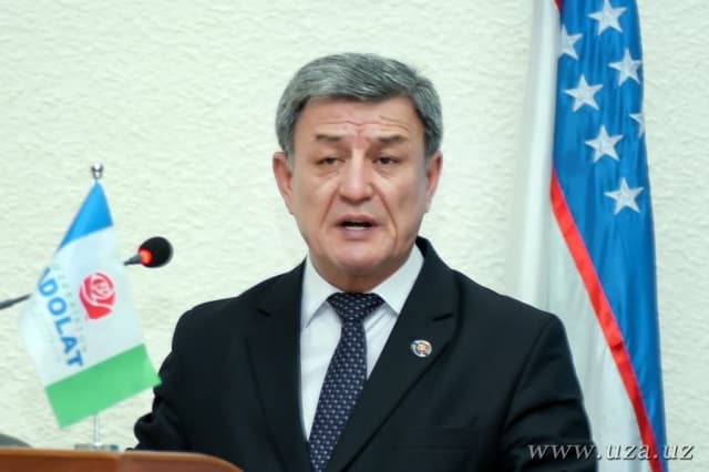 Narimon Umarovning saylovoldi dasturi “Adolat” SDP maqsad va vazifalari asosida ishlab chiqilgan