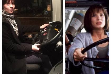 Avtobus yo‘lovchisi mast haydovchining o‘rnini egalladi