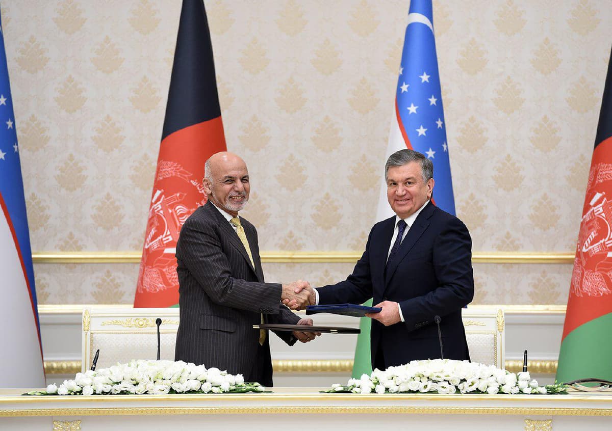O‘zbekiston va Afg‘oniston o‘rtasida 20 hujjat imzolandi