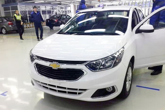 Yangilangan Chevrolet Cobalt/Ravon R4 O‘zbekistonda ishlab chiqarilishi mumkin
