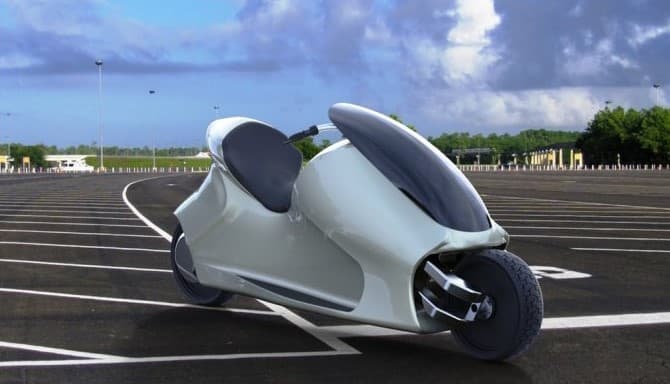 Qulamaydigan mototsikl prototipi namoyish qilindi (video)