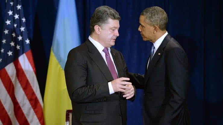 Poroshenko Obama bilan uchrashdi